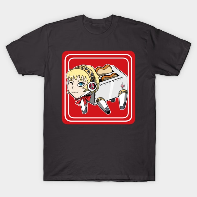 Aigis Toaster T-Shirt by BlackKnightProductions